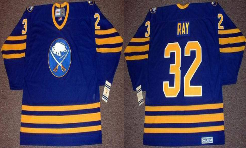 2019 Men Buffalo Sabres #32 Ray blue CCM NHL jerseys